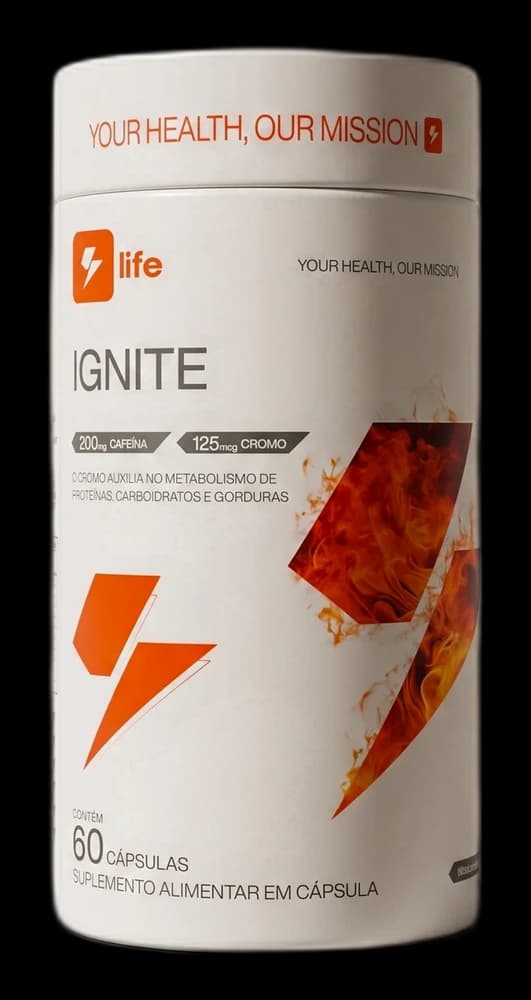Ignite — Energia e Disposição · 60 cápsulas · 60 doses