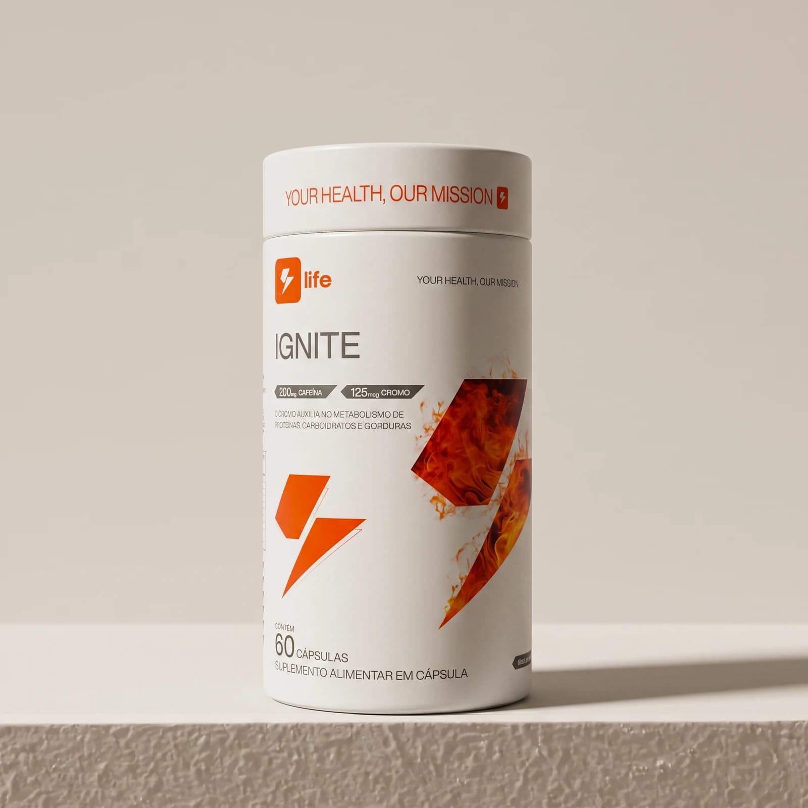 Ignite — Energia e Disposição · 60 cápsulas · 60 doses